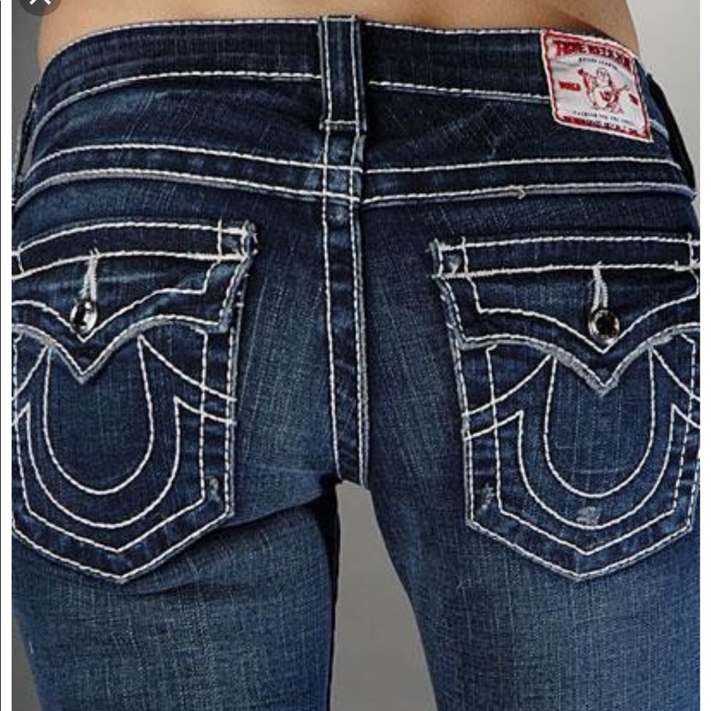 True Religion Joey Big T Flare Jeans